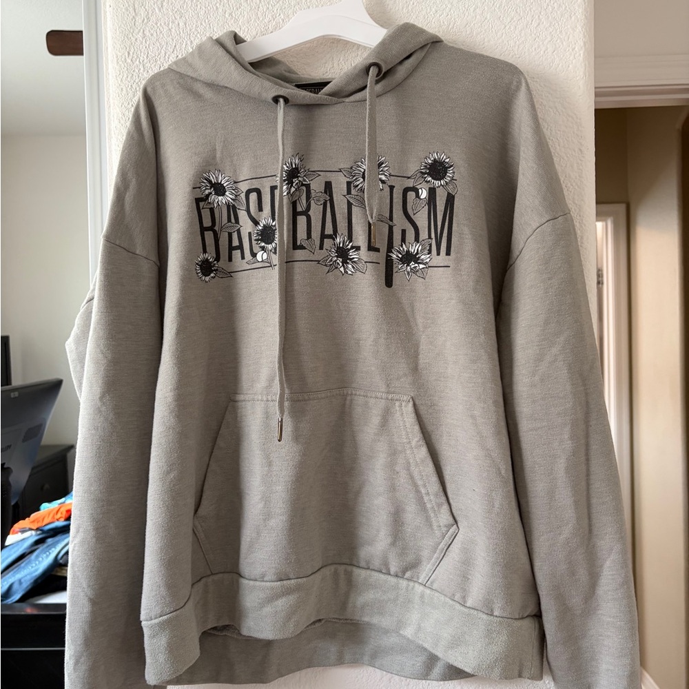 Women’s Casual Light Green Baseballism Hoodie